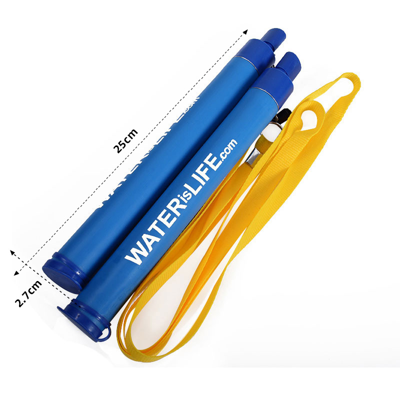 生命求生吸管户外净水器过滤饮水净化抽水管直饮水便携净水直销 