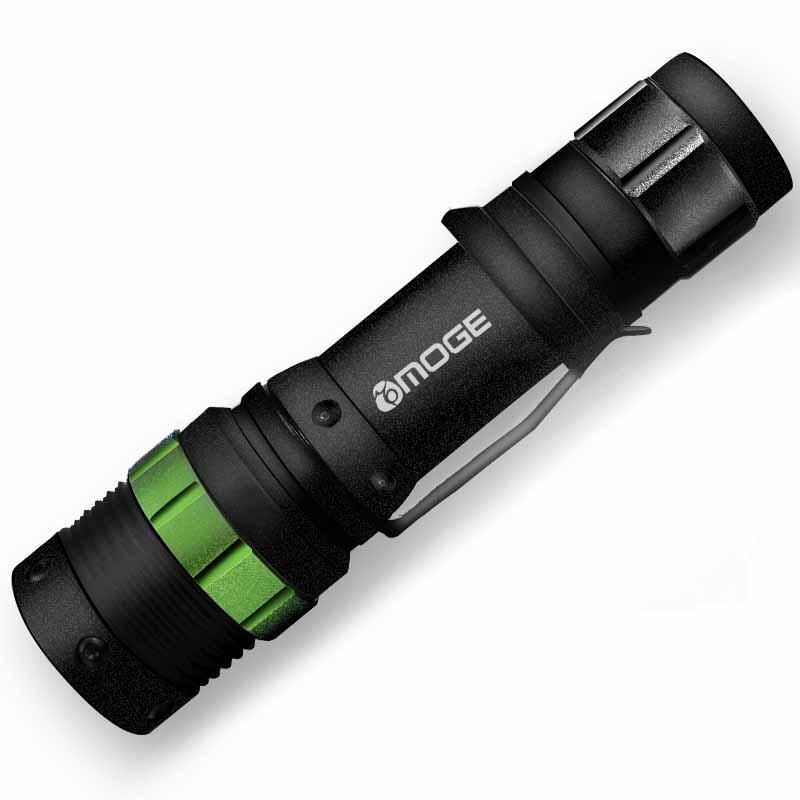 强光LED手电 户外帐篷灯手电送电池旅行露营灯远射防水骑车灯 